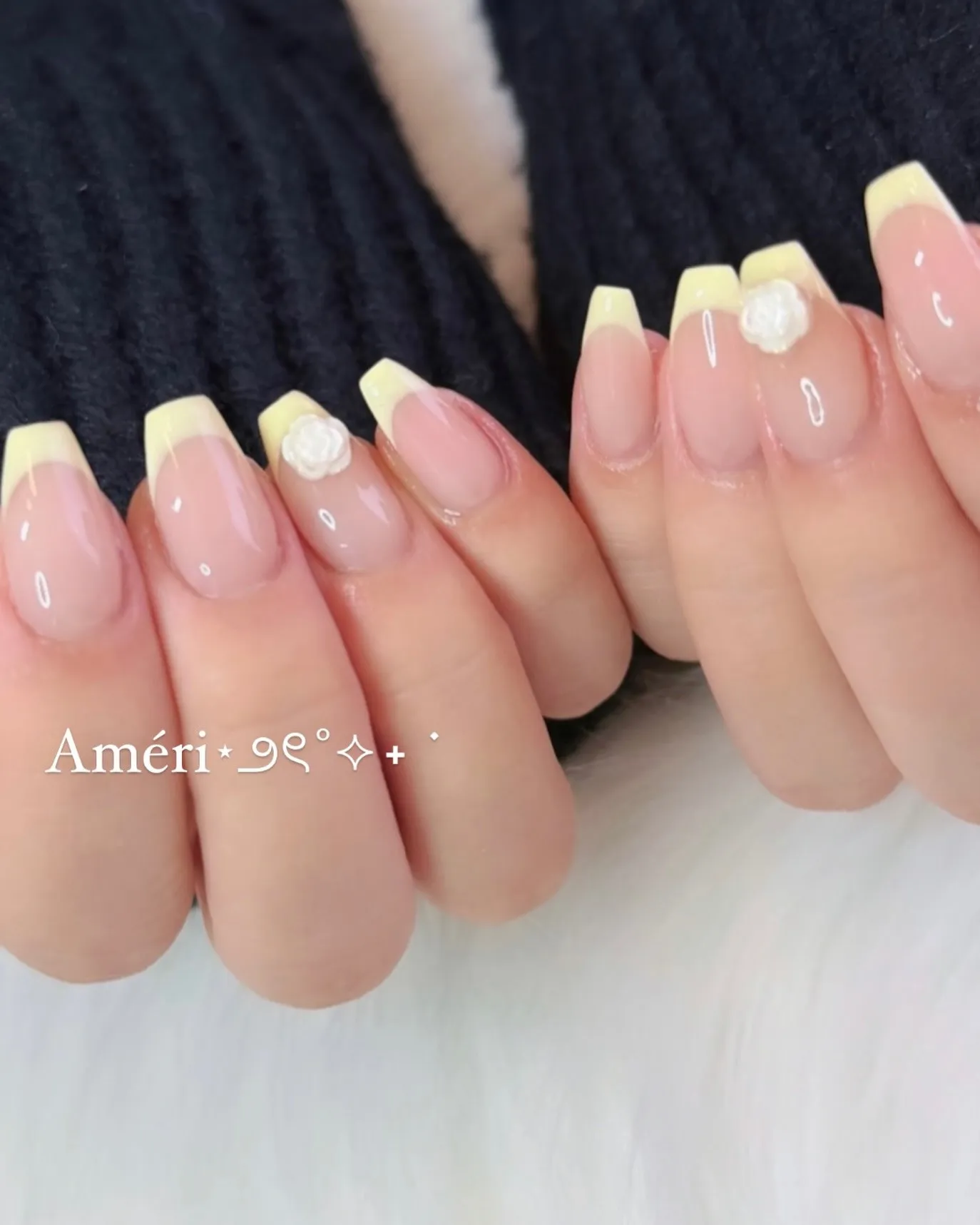 【Ameri】恵比寿／ネイル｜春カラー可愛い🤭🌼♡♡